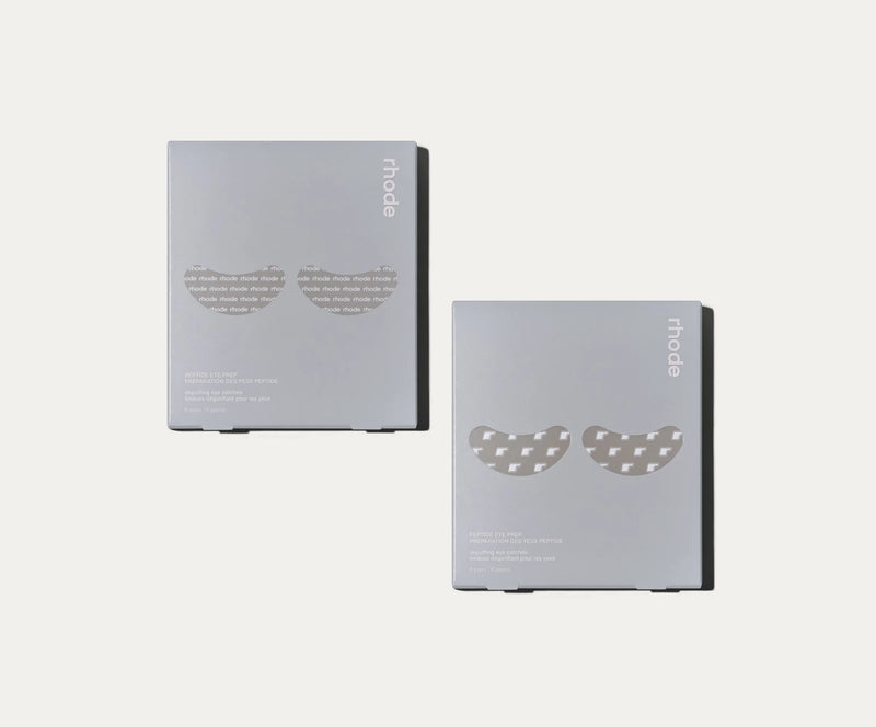 rhode Peptide Eye Prep Set, parches de hidrogel para ojeras