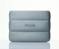 rhode Oversized Bubble Bag, bolso acolchado gris de gran tamaño