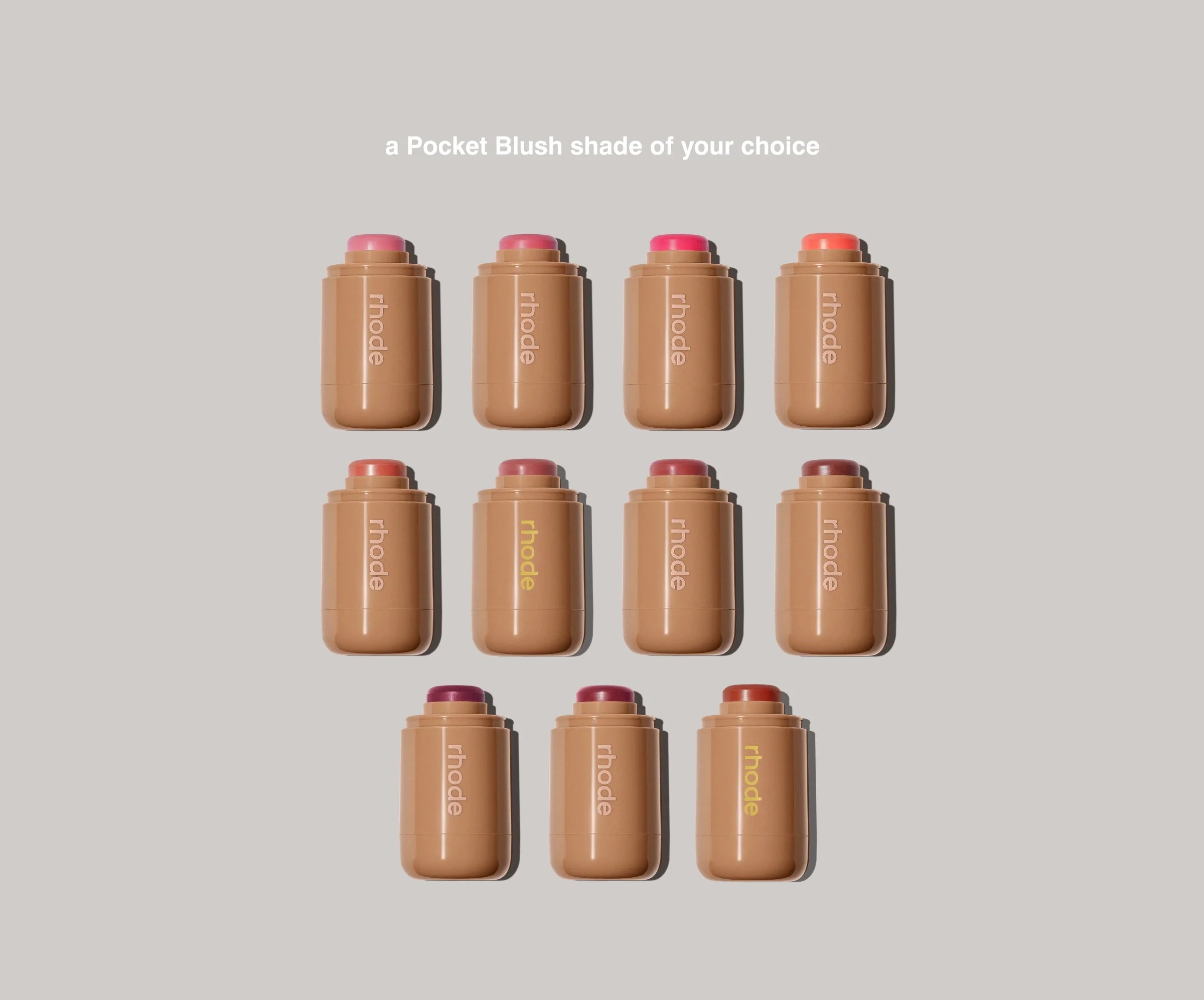 The glam on + off set